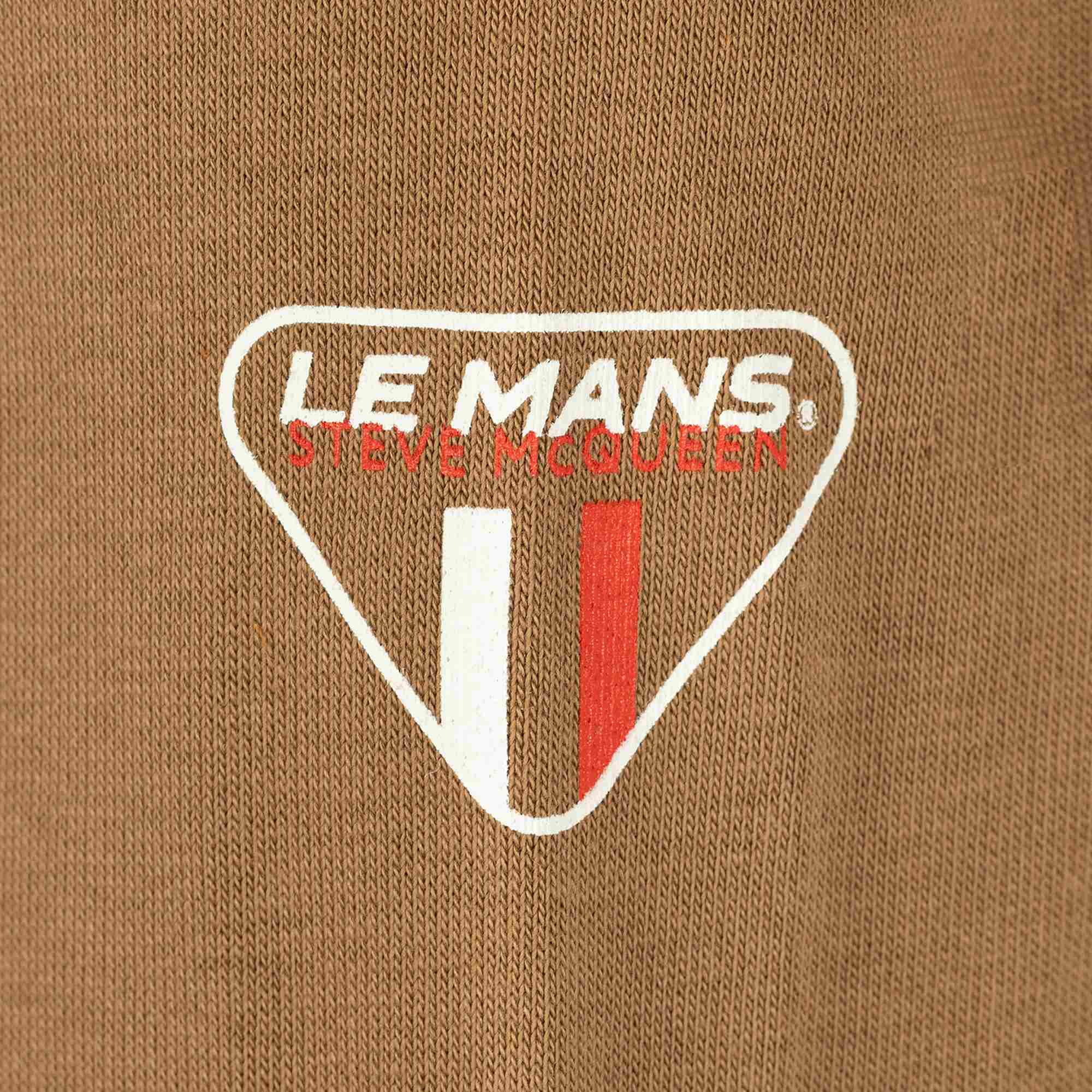 Sweat Capuche New Flag Steve Mcqueen X Le Mans Couleur Tobbacco