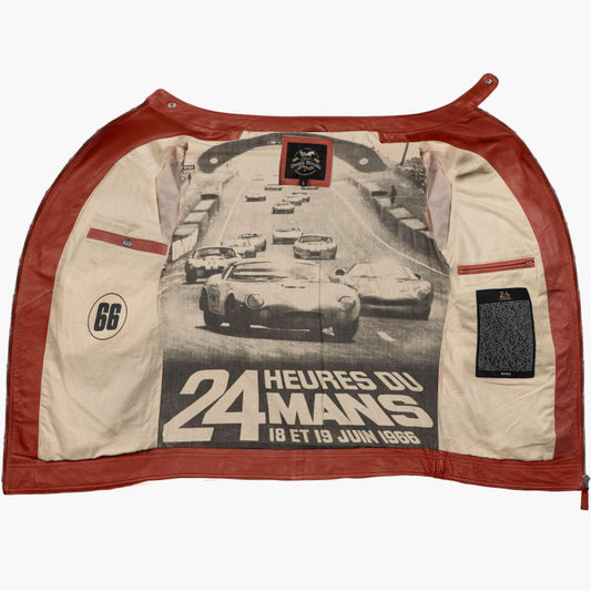 Blouson En Cuir Richard - 24H Le Mans