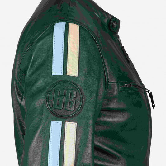 Blouson En Cuir Hans - 24H Le Mans