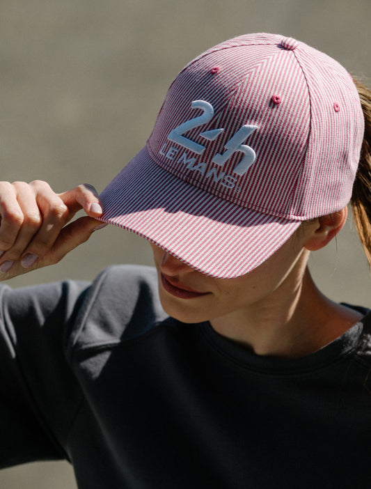 Casquette Pink Stripe - 24H Le Mans