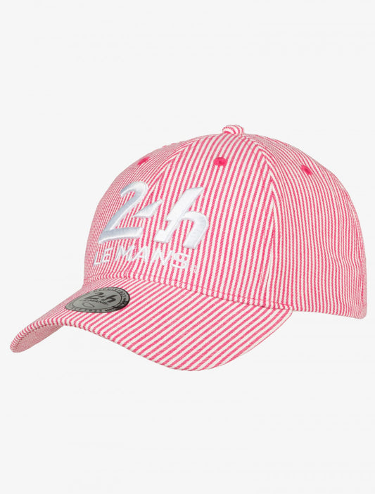 Casquette Pink Stripe - 24H Le Mans