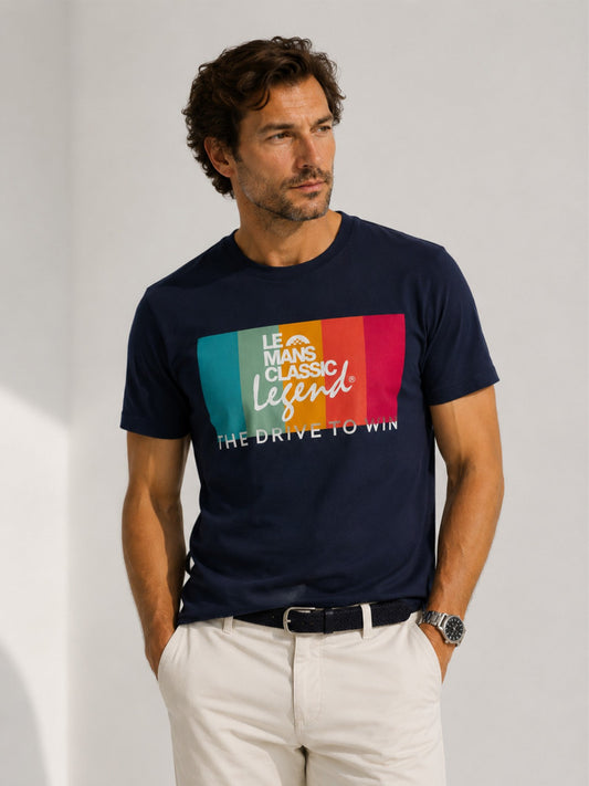 T-shirt Marine - Le Mans Classic Legend