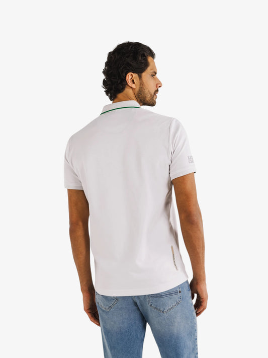 Polo Classic Homme Blanc - STATE OF ART X LE MANS CLASSIC image 2
