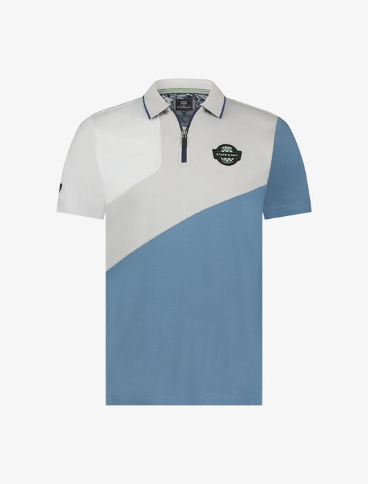 Colour-block Polo Shirt – STATE OF ART X LE MANS CLASSIC image 4