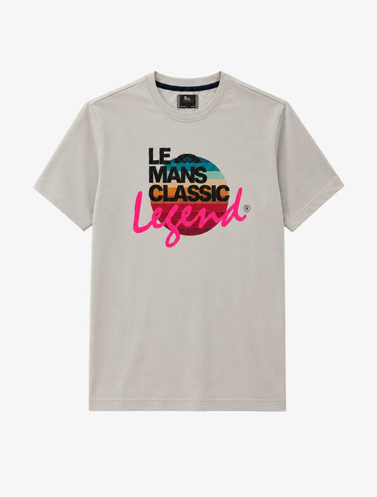 Beige Logo T-shirt – State Of Art X Le Mans Classic image 2