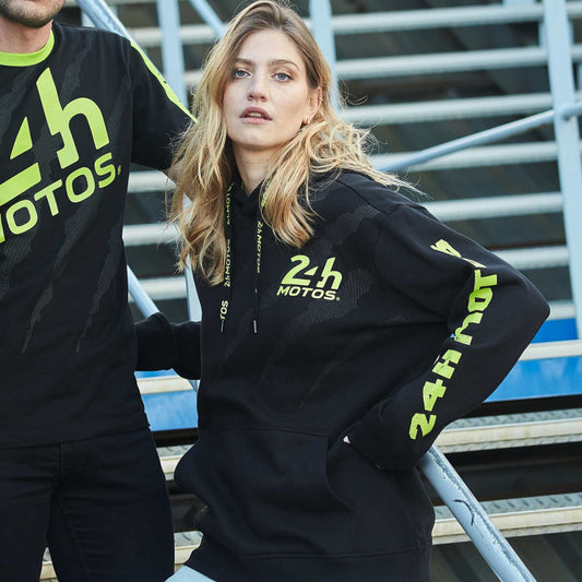 Sweat à Capuche Griffe - 24H Motos