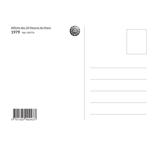 Carte Post Aff 24h 1979