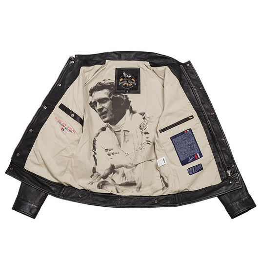 Blouson Cuir Charlie - Steve McQueen X Le Mans