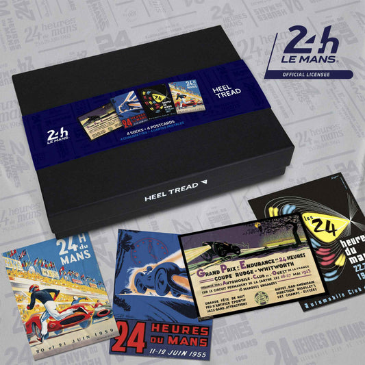 Pack Chaussettes Affiche - HEEL TREAD X 24H Le Mans