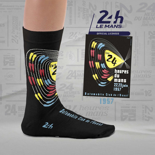 Pack Chaussettes Affiche - HEEL TREAD X 24H Le Mans