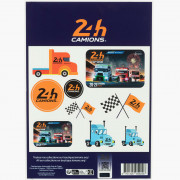 Planche De Stickers 2025 - 24H Camions