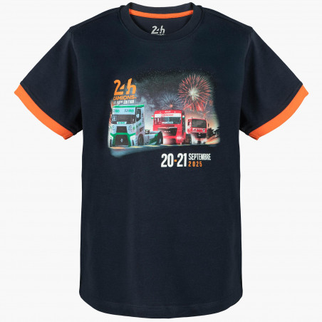 T-shirt Enfant Affiche 2025 - 24H Camions