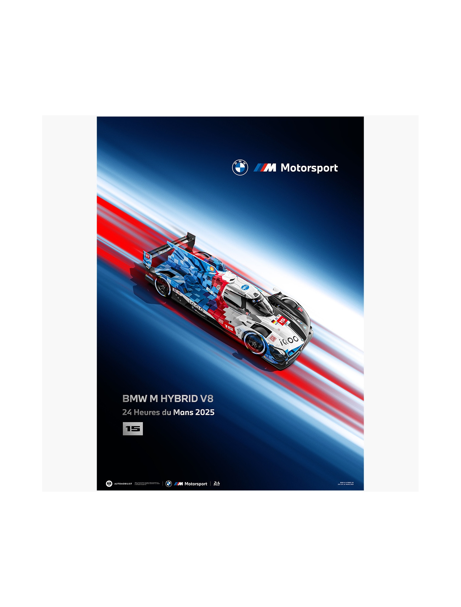 Carte De Collection 24 Heures Du Mans 2025 – BMW M4 The Bend