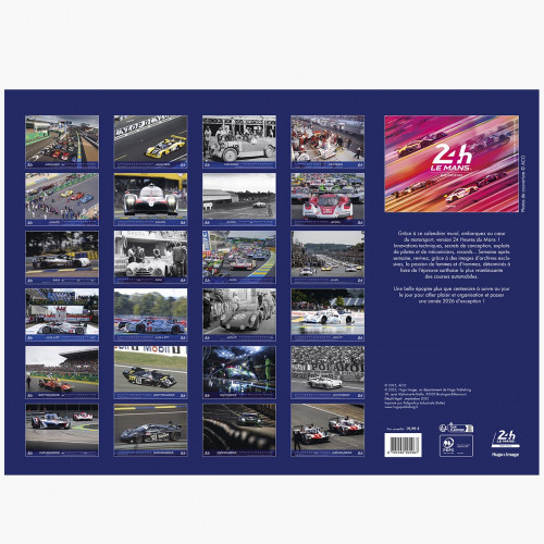 2026 Wall Calendar - 24H Le Mans