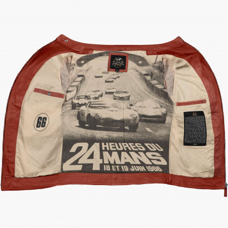 Cynthia Women's Leather Jacket - 24H Le Mans