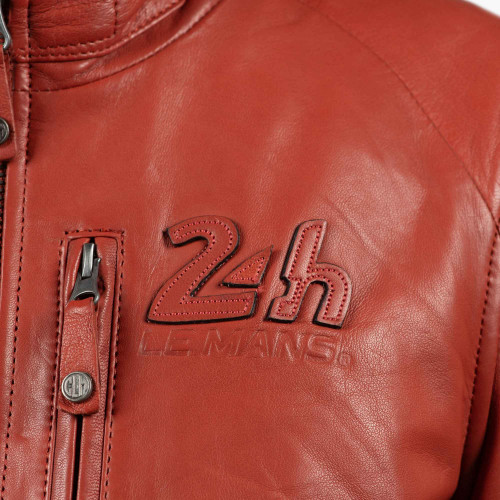 Blouson En Cuir Femme Cynthia - 24H Le Mans