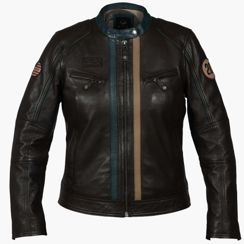 Blouson Cuir Femme Jutta2 - Steve McQueen x Le Mans