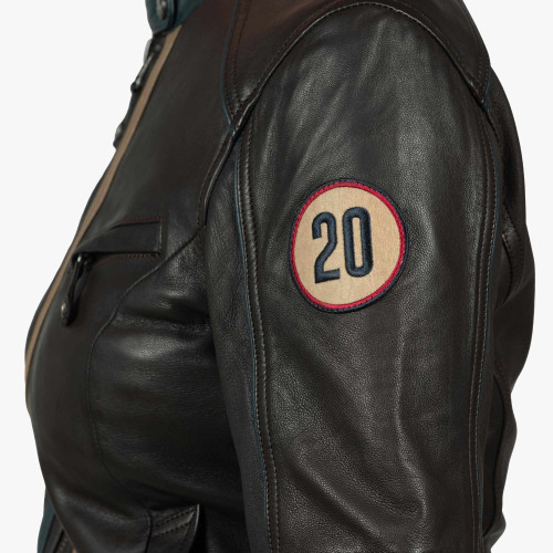 Blouson Cuir Femme Jutta2 - Steve McQueen x Le Mans