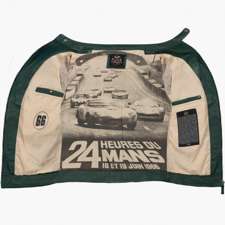 Blouson En Cuir Hans - 24H Le Mans