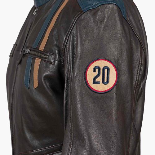 Titus2 Leather Jacket - Steve McQueen x Le Mans