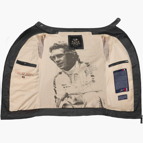 BLOUSON EN CUIR ELLIS2 - Steve McQueen x Le Mans