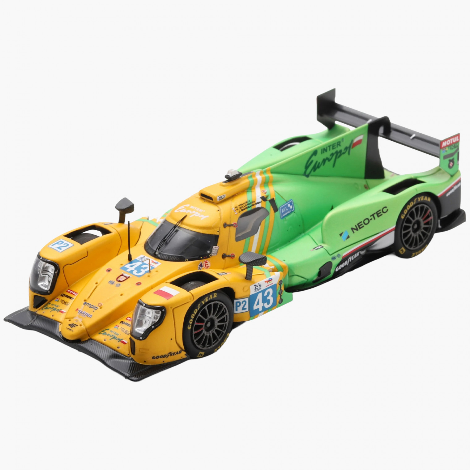 24 Heures Du Mans 2025 Card Carte Oreca 07 Gibson #34 Inter Europol Wec