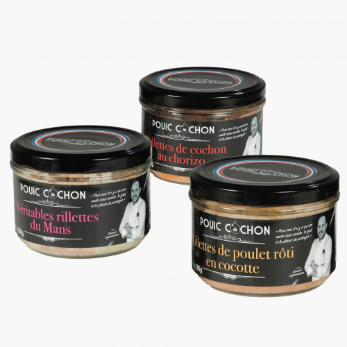 Assortiment De Rillettes - Pouic Cochon x 24H Le Mans