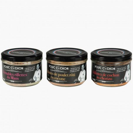 Rillettes Assortment – Pouic Cochon x 24h Le Mans