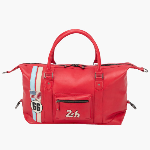 Chris 48H Leather Bag - 24H Le Mans