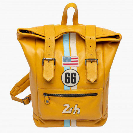 Ronnie Leather Backpack - 24H Le Mans