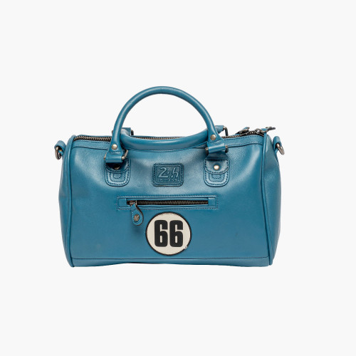 Rosy Leather Handbag - 24H Le Mans