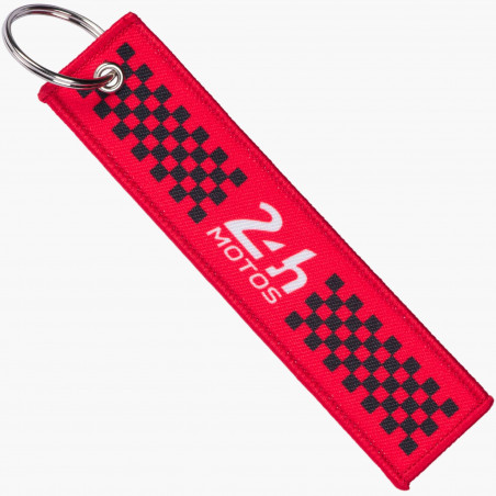 Porte Clés Tissus - 24H Motos