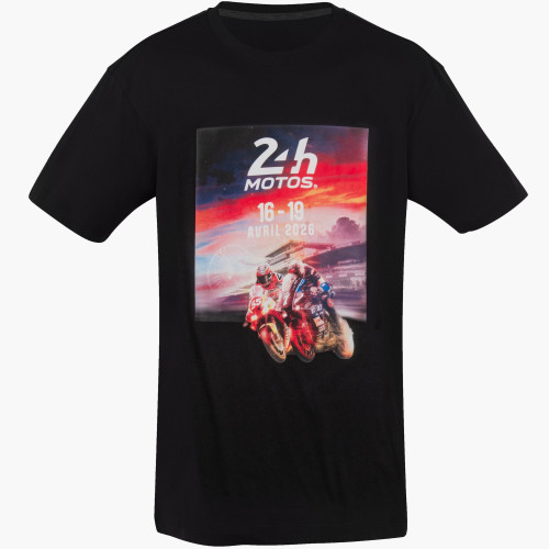 T-shirt 2026 Poster - 24h Motos