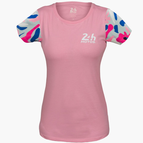Pink Art T-shirt - 24H Motos