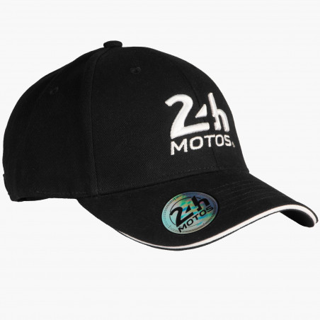 Casquette Noir - 24H Motos