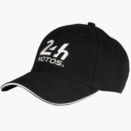 Casquette Noir - 24H Motos