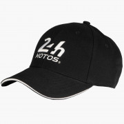Casquette Noir - 24H Motos