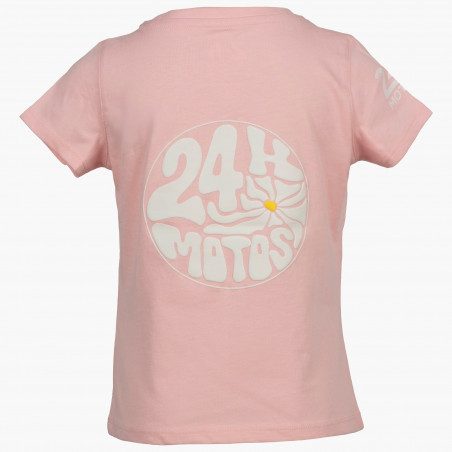 T-shirt Fillette Flower - 24H Motos