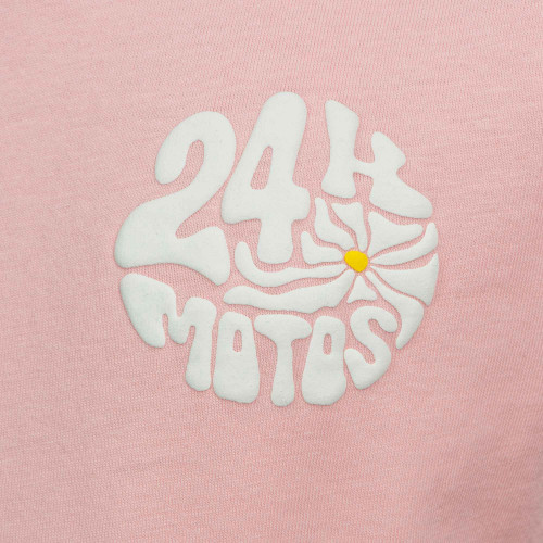 T-shirt Fillette Flower - 24H Motos