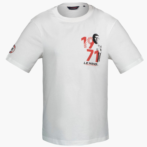 T-shirt Affiche 55th - Steve McQueen X Le Mans