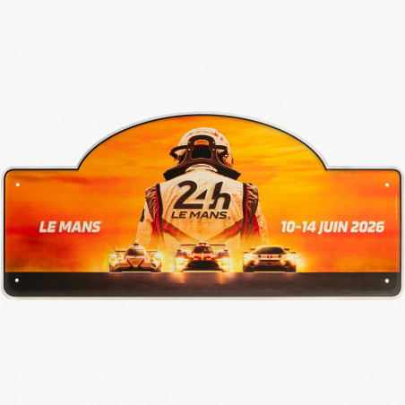 Plaque De Rallye - 24h Le Mans