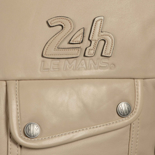 Blouson En Cuir Lagache - 24H Le Mans