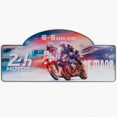Plaque De Rallye 2026 - 24h Motos