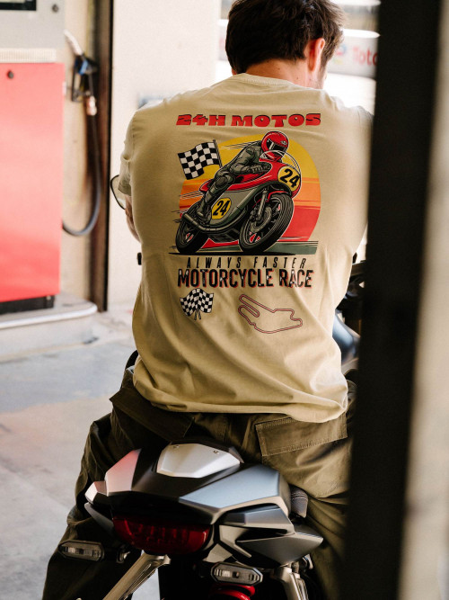 Retro T-shirt - 24h Motos