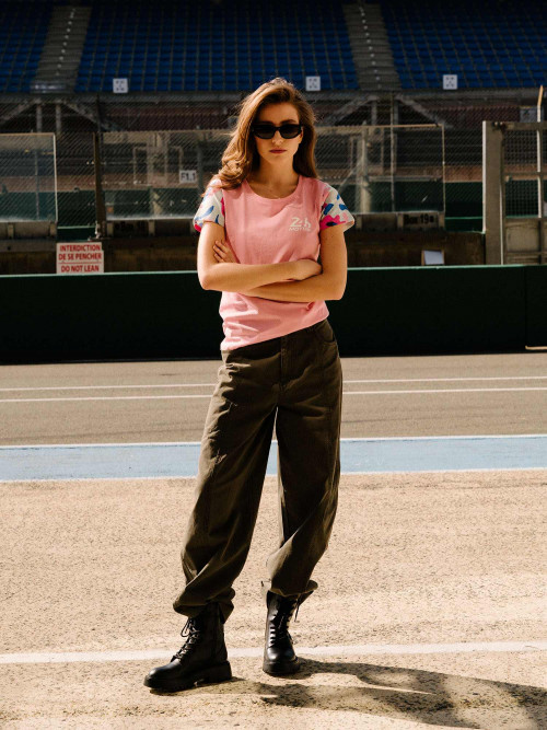 Pink Art T-shirt - 24H Motos