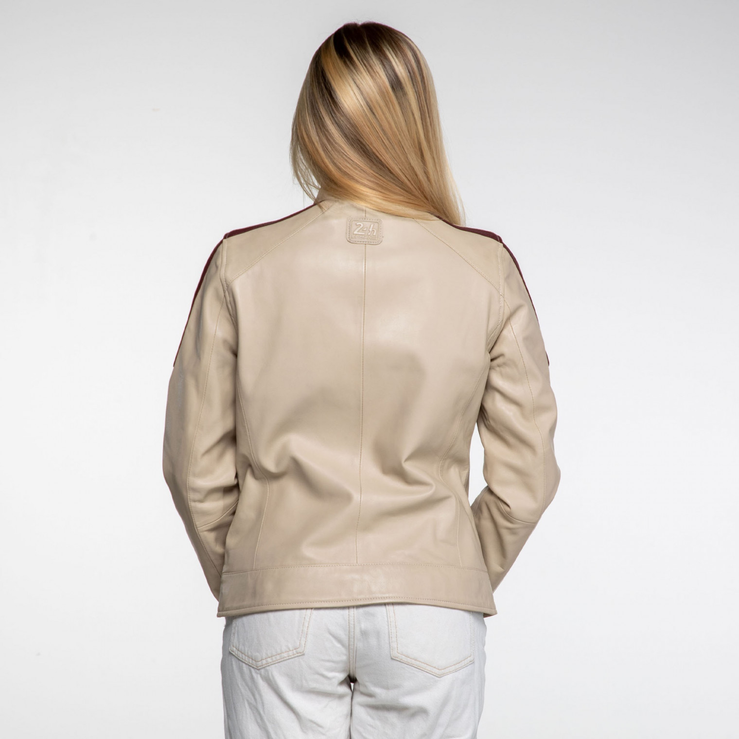 Adriana Women's Leather Jacket - Steve McQueen x Le Mans Colour
