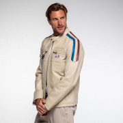 Indiana Leather Jacket - Steve McQueen x Le Mans