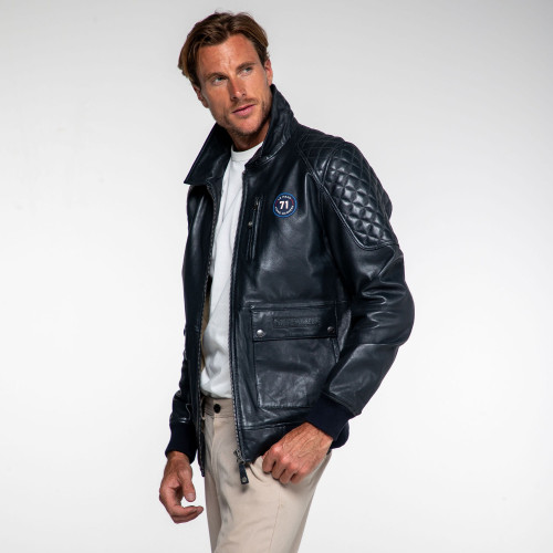 Leather Jacket Terrence - Steve McQueen x Le Mans