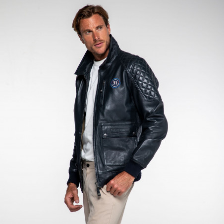 Leather Jacket Terrence - Steve McQueen x Le Mans