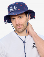 Heart-Patterned Bucket Hat - 24h Le Mans